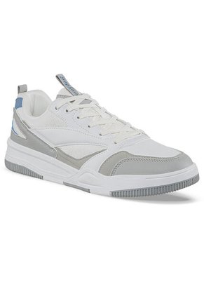 Tenis Urbanos Lynco Blanco-Gris Para Hombre Croydon