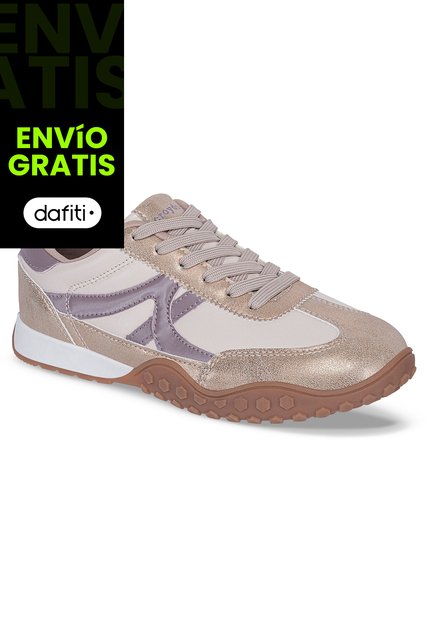 Tenis Urbanos Tebar Palo Rosa Croydon Para Mujer