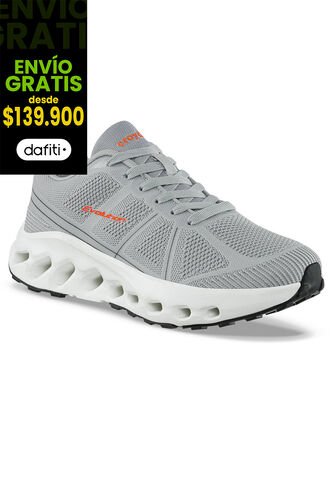 Tenis Running Garyk Gris Croydon Para Hombre Croydon