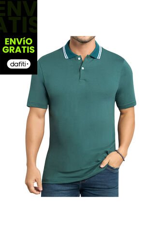 Camiseta Polo Pedro Verde Para Hombre Croydon Croydon