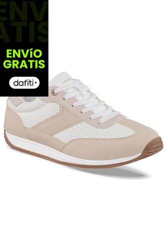 Tenis Urbanos Nvay Beige Croydon Para Mujer Croydon