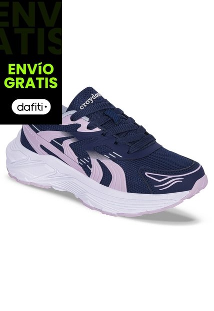 Tenis Running Deko Azul Osc Croydon Para Niño