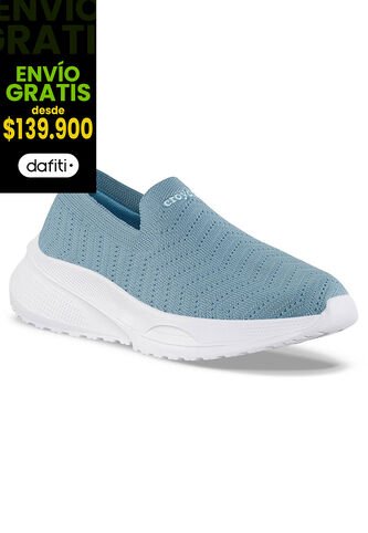 Tenis Para Caminar Slom Azul Croydon Para Mujer Croydon