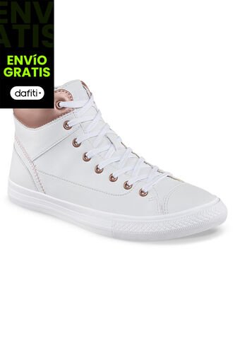 Botines Qamura Alto Rosa Para Mujer Croydon Croydon