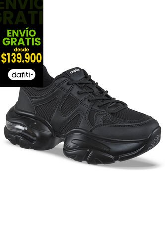 Tenis Urbanos Rini Negro Croydon Para Mujer Croydon
