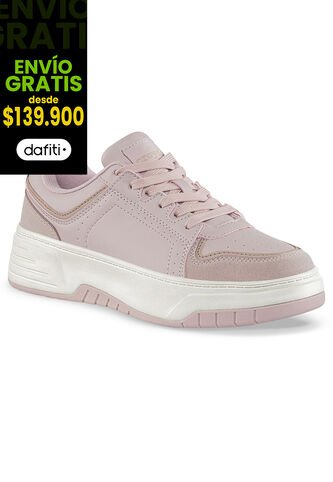 Tenis Urbanos Cuspi Rosa Croydon Para Mujer Croydon