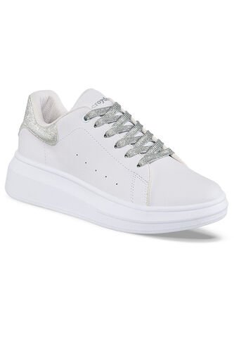 Tenis Urbanos Zayuri Blanco-Plata Para Mujer Croydon Croydon