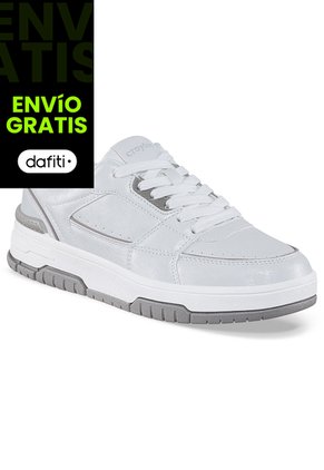 Tenis Casuales Nugov Blanco Croydon Para Mujer