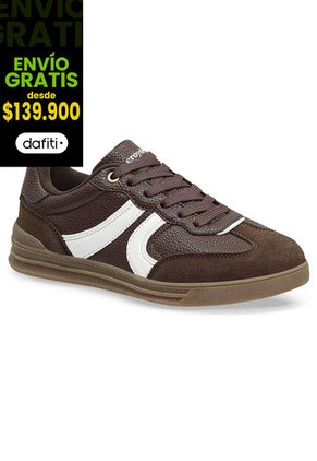 Tenis Sona Café-Blanco Croydon Para Mujer