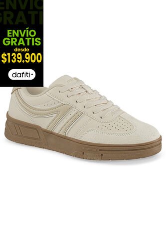 Tenis Quader Marfil Croydon Para Mujer Croydon