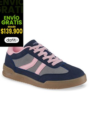 Tenis Serzian Azul Osc Croydon Para Mujer
