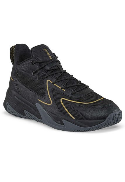 Tenis Basketball Jibun Negro Para Hombre Croydon
