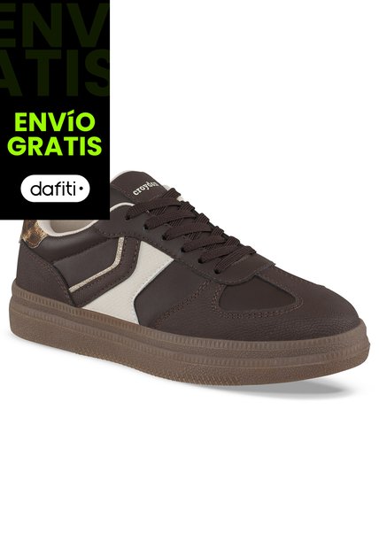 Tenis Casuales Mqek Café Croydon Para Mujer