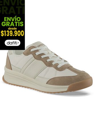 Tenis Urbanos Arcai Beige Croydon Para Hombre Croydon