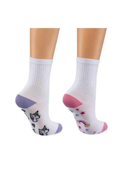 Medias Unicornio M.Color Para Mujer Croydon