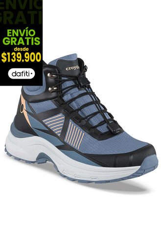 Botas Trekking Sotani Azul Croydon Para Mujer Croydon