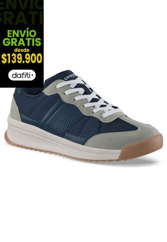 Tenis Urbanos Arcai Azul Osc Croydon Para Hombre Croydon