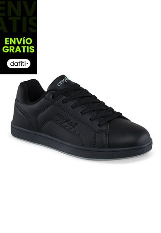 Tenis Colegio Tirtel C Negro Para Niño Y Niño Croydon Croydon
