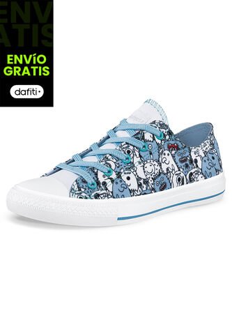 Tenis Lumale Bajo Azul Para Niña Croydon Croydon