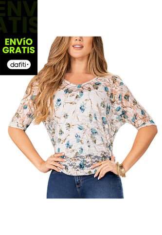 Blusa Linsy Blanco Para Mujer Croydon Croydon