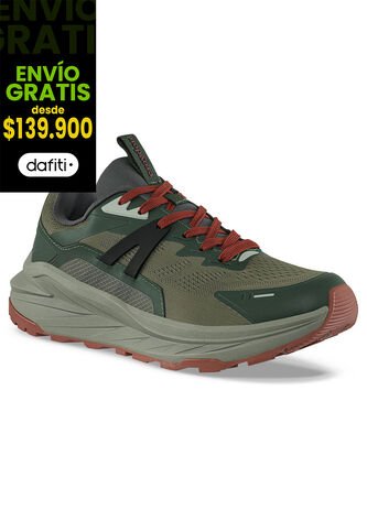 Tenis Outdoor Libalo Verde Croydon Para Hombre Croydon