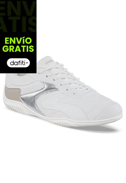 Tenis Urbanos Sevop Blanco Croydon Para Mujer