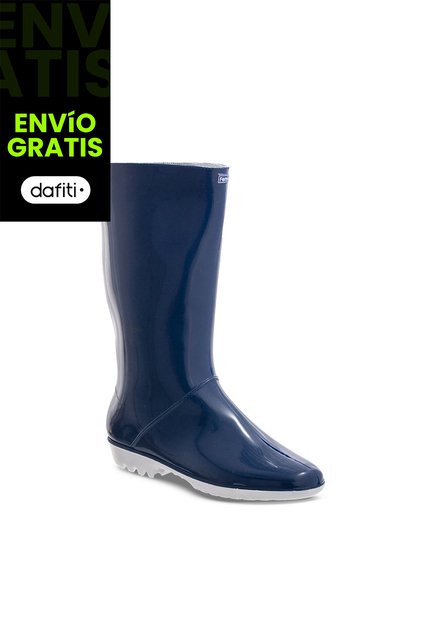 Botas Feminela Azul Para Mujer Croydon