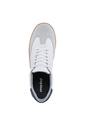 Tenis Kameko Blanco-Azul Para Hombre Croydon