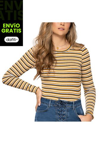 Buzo Amara Amarillo Para Mujer Croydon Croydon