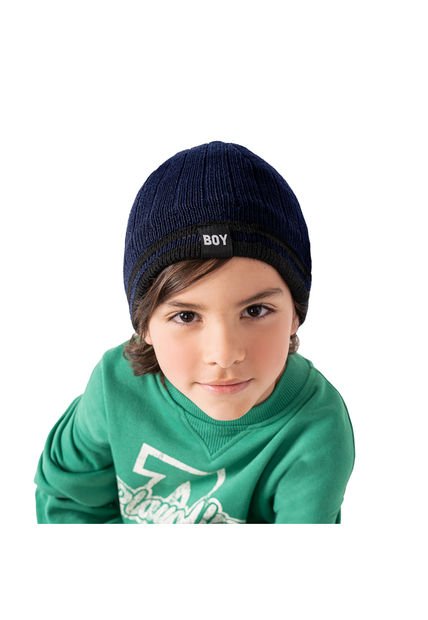 Gorro Boy Azul Osc Para Hombre Croydon