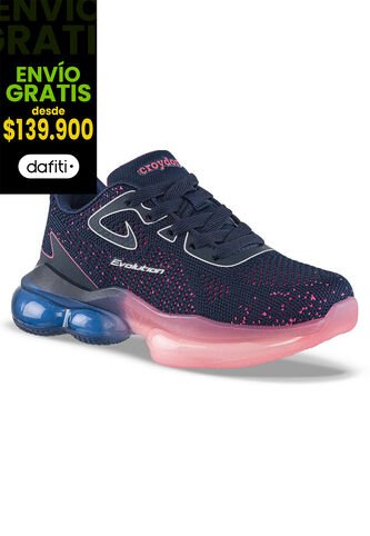 Tenis Running Mesuri Azul Osc Croydon Para Niña Croydon