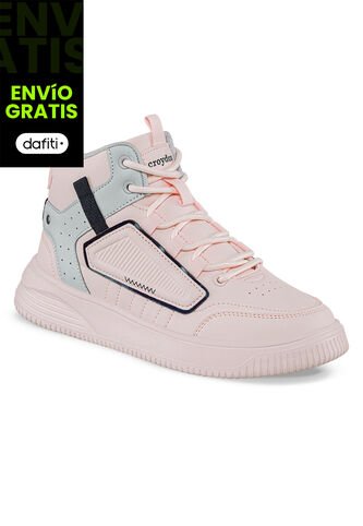 Botas Lolar Rosa-Gris Para Mujer Croydon Croydon