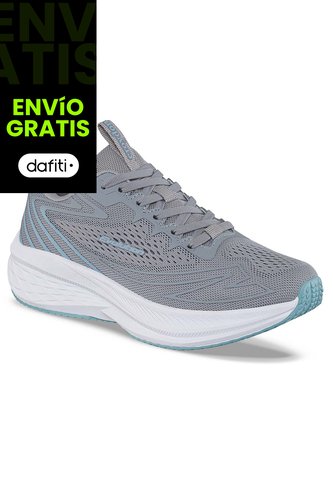 Tenis Running Segali Gris Croydon Para Mujer Croydon