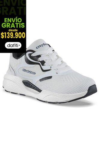 Tenis Running Loprin Blanco Croydon Para Niño Croydon