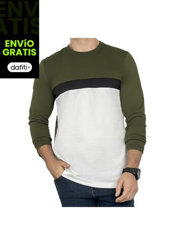 Camibuzo Martin Verde Militar Para Hombre Croydon Croydon