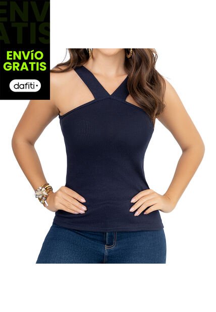 Blusa Celina Azul Osc Para Mujer Croydon