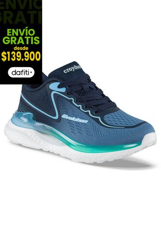 Tenis Running Gemel Azul Croydon Para Niño Croydon