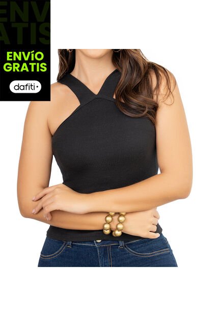 Blusa Celina Negro Para Mujer Croydon