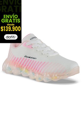Tenis Running Sillux Rosa Croydon Para Niña Croydon