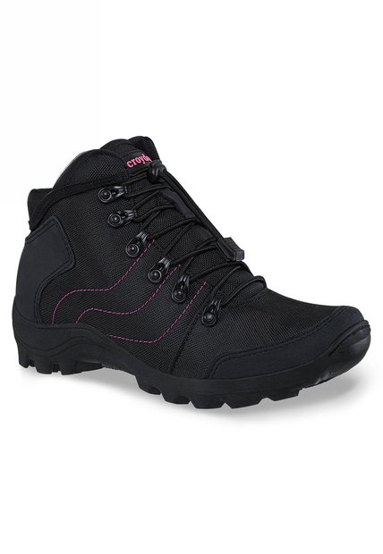 Botas Outdoor Tomoe Negro Para Mujer Croydon