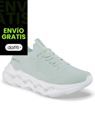 Tenis Para Caminar Dokox Verde Claro Croydon Para Mujer Croydon
