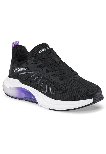 Tenis Running Gelmor Negro-Mora Para Niña Croydon