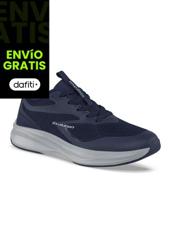 Tenis Running Taury Azul-Gris Croydon Para Hombre Croydon