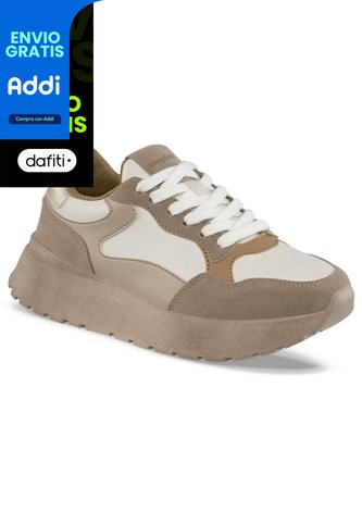 Tenis Urbanos Agatha Café Para Mujer Croydon Croydon