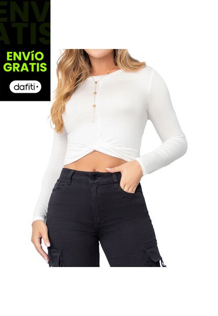 Blusa Monika Blanco Para Mujer Croydon