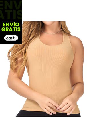 Blusa Cloe Caqui Croydon Para Mujer Croydon