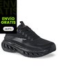 Tenis Running Rulas Negro-Negro Croydon Para Hombre de Croydon