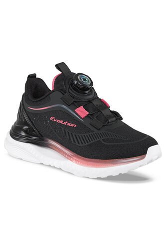 Tenis Running Quarlo Negro-Coral Para Niña Croydon Croydon