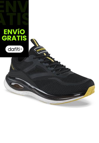 Tenis Running Tinor Negro Croydon Para Hombre Croydon