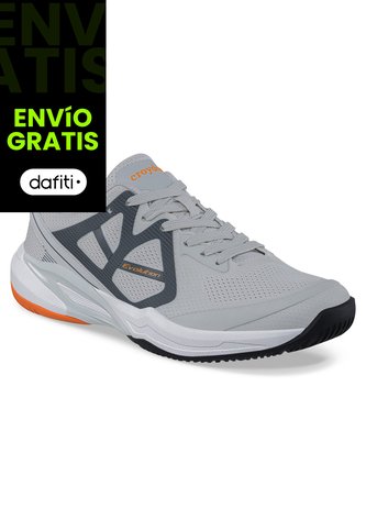 Tenis Entrenamiento Wacod Gris Claro Croydon Para Hombre Croydon